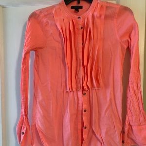 Hand dyed peasant shirt